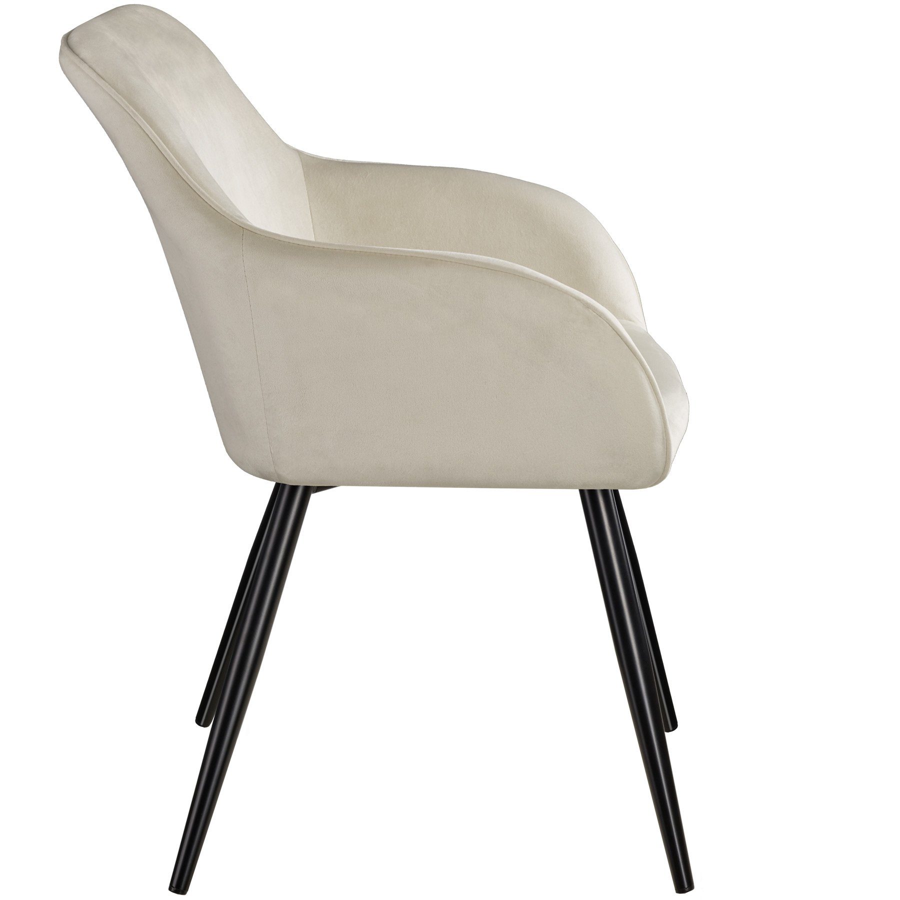 tectake Esszimmerstuhl Marilyn (6er, 6 St), Gepolstert