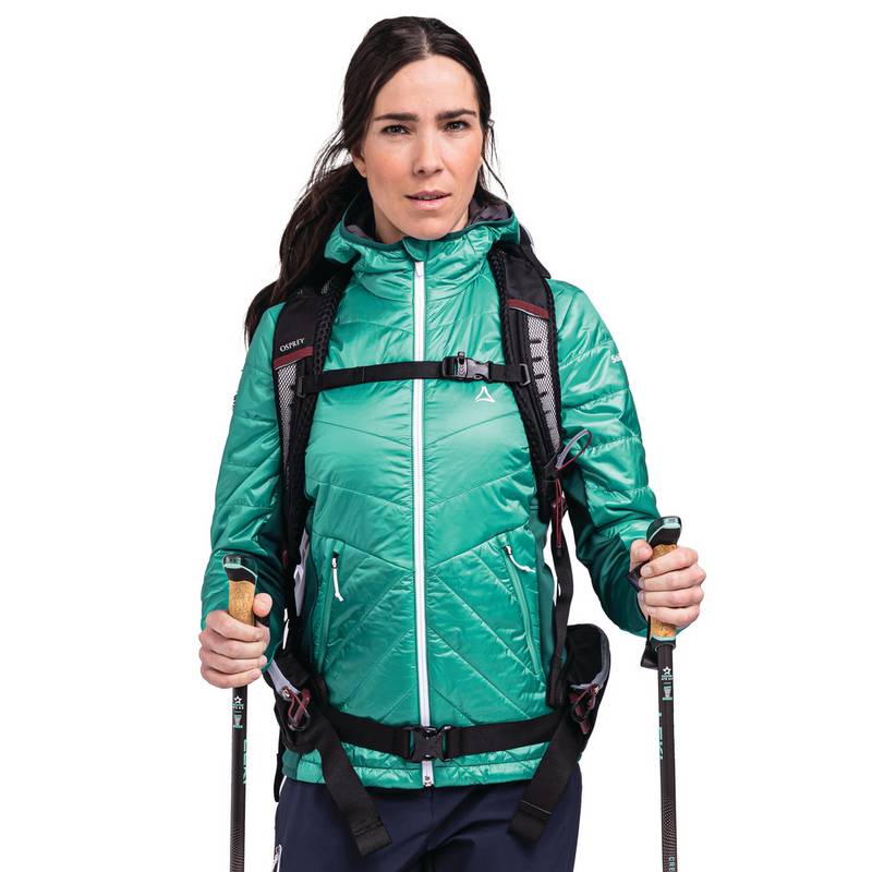 Schöffel Hybrid Jacket Stams L Funktionsjacke Damen