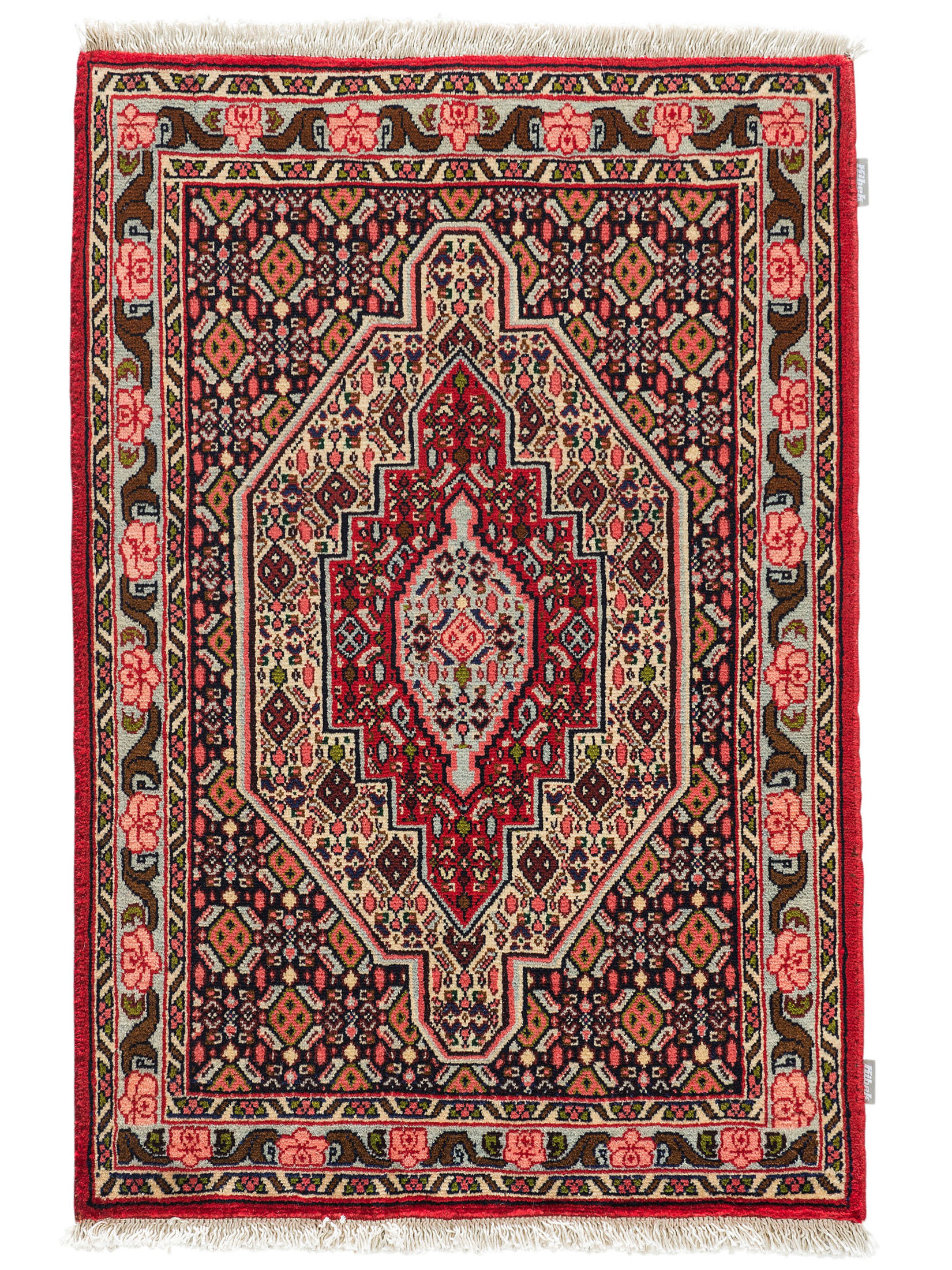 Senneh ca. 72 x 105 cm, Unikat / Einzelstück