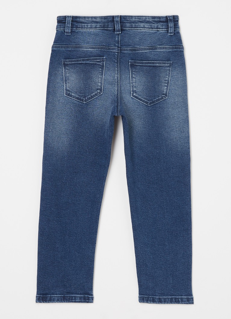 Calça jeans Benetton Britney slim fit com elastano