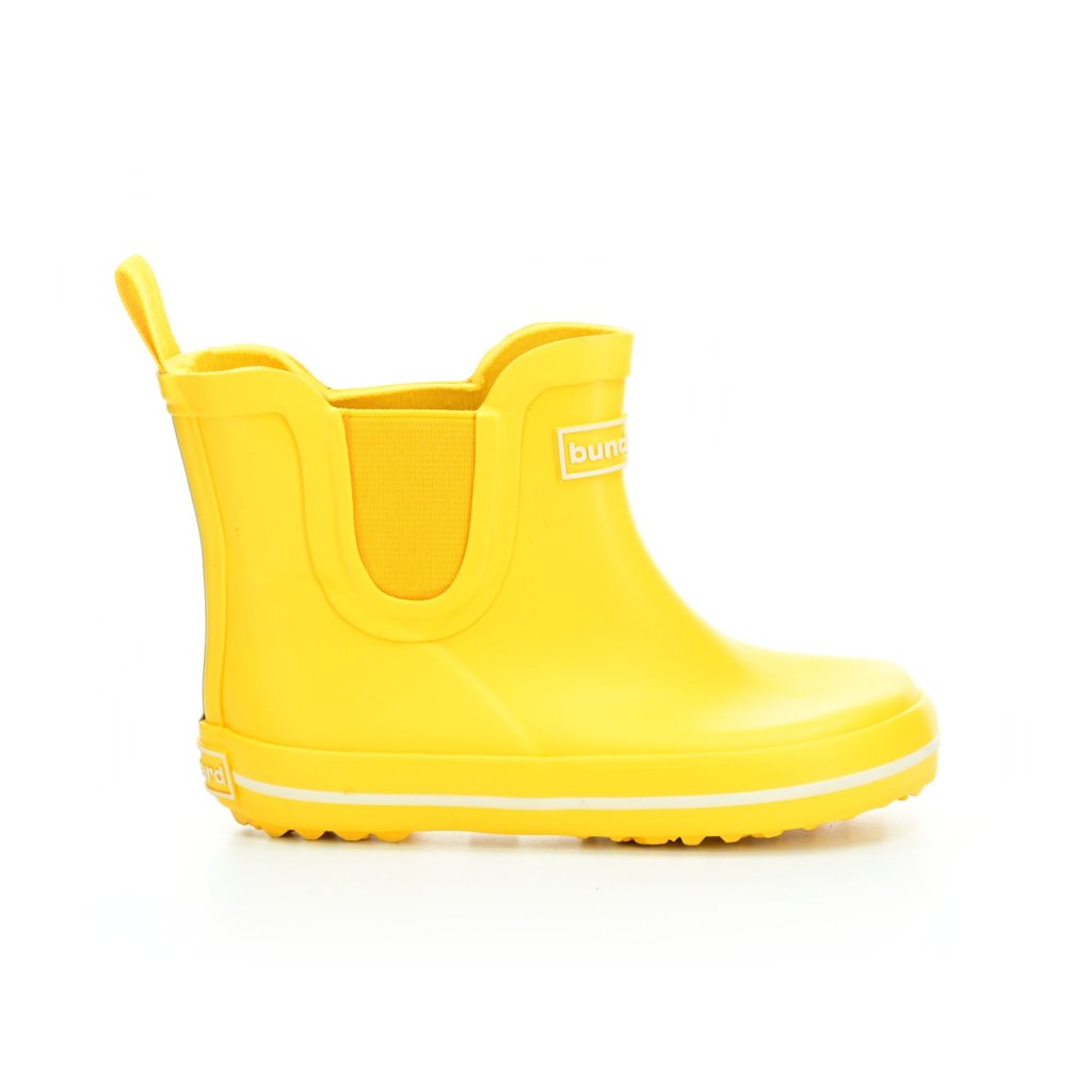 Bundgaard Charly Low Yellow Barfuß-Gummistiefel