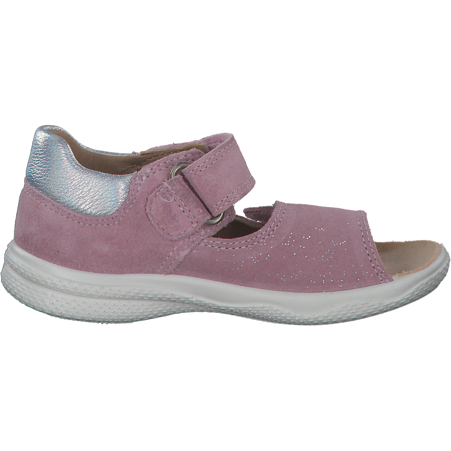 Superfit POLLY 600092, Sandalen (Kinder), Kinder, ROSA/SILBER