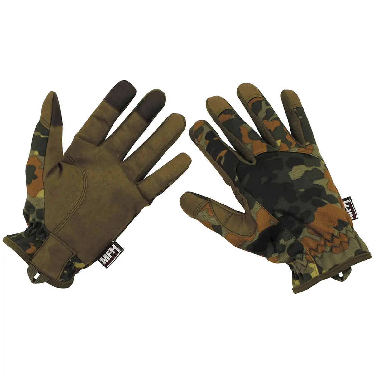 Fingerhandschuhe Lightweight flecktarn