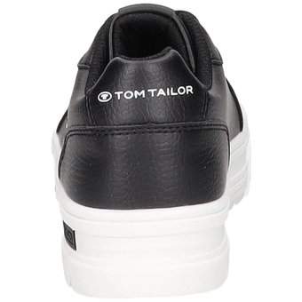 Tom Tailor Sneaker in schwarz