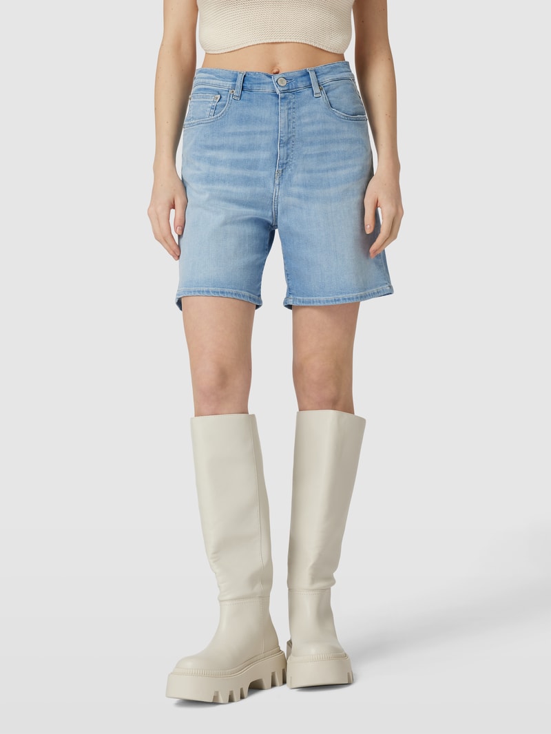 Jeansshorts aus reiner Baumwolle Modell 'SHIRBEY' in hellblau