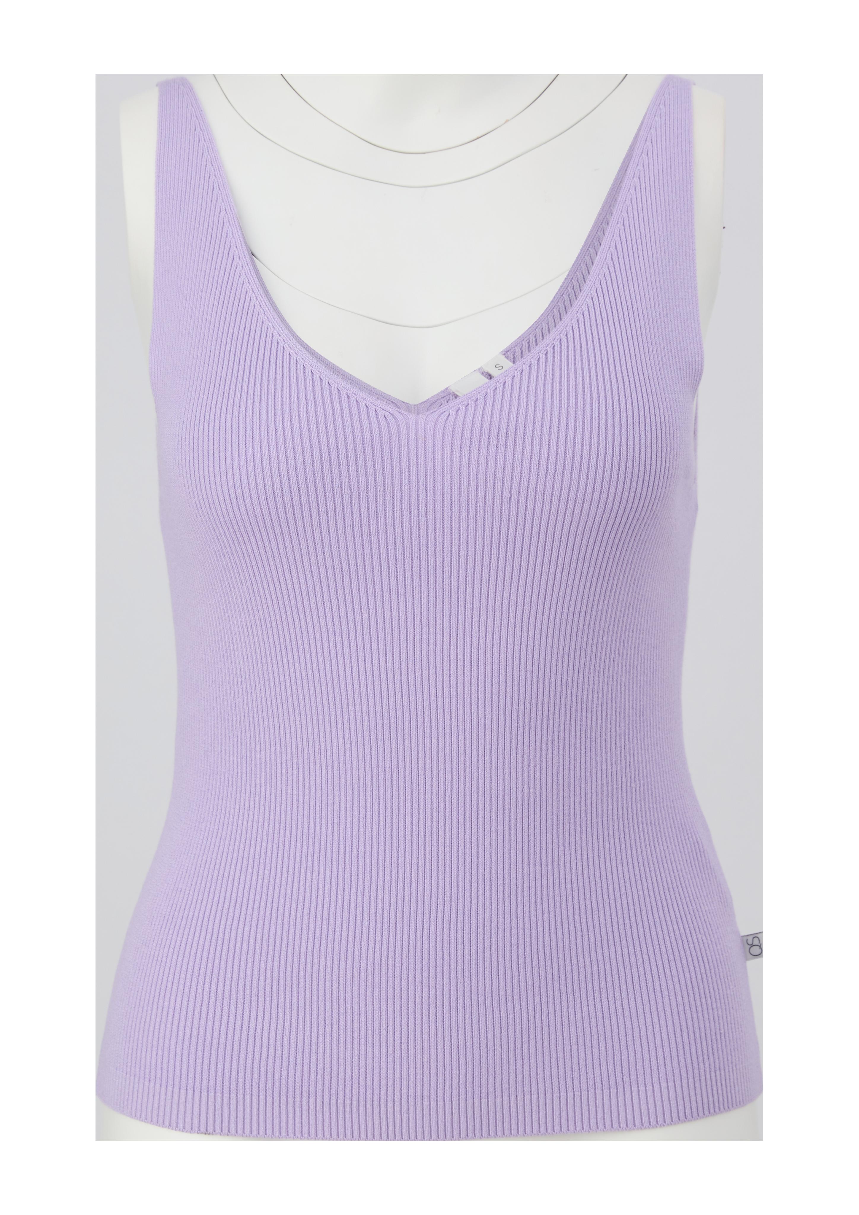 Stricktop mit V-Ausschnitt  2127125-4724