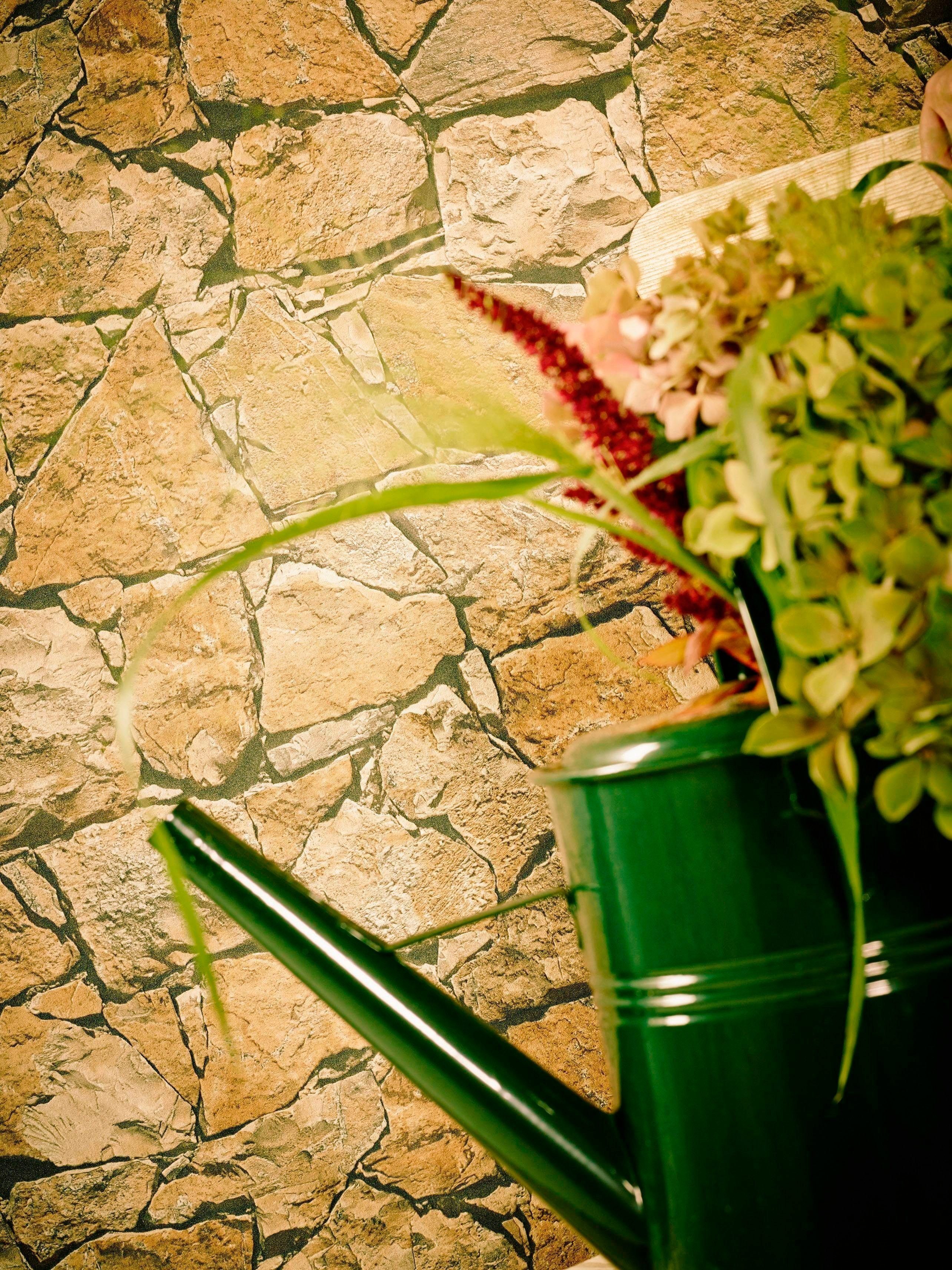 living walls Vliestapete Best of Wood`n Stone 2nd Edition, Steinoptik, Steintapete matt leicht strukturiert