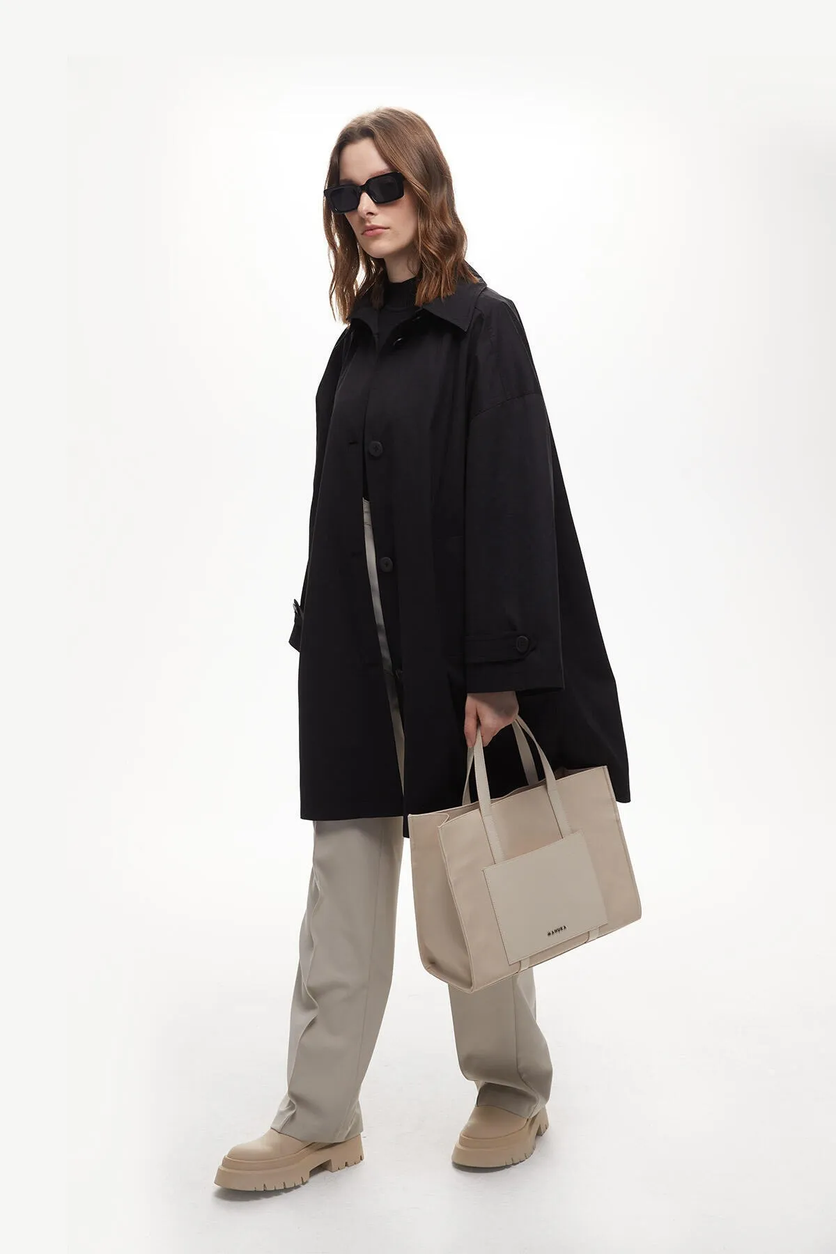 Manuka  Urban-Einkaufstasche Beige