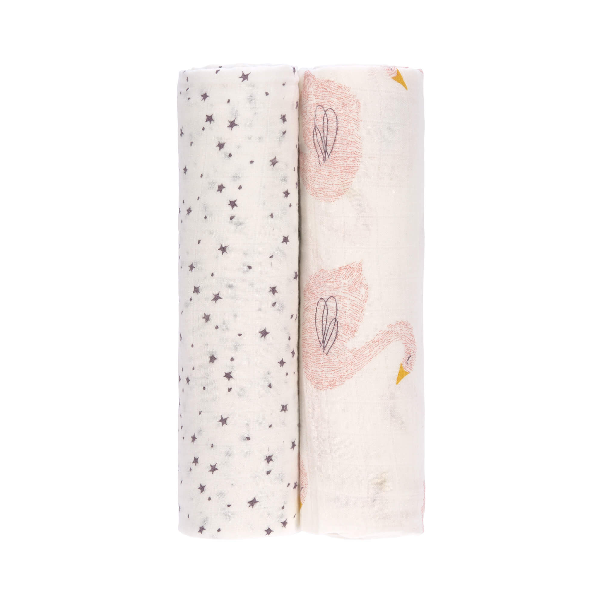 Mulltücher (2 Stk) - Heavenly Soft Swaddle XL, Little Water Swan