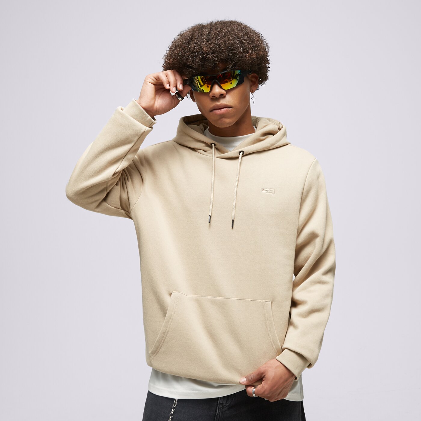 CONFRONT HOODIE ESSENTIAL HOODIE BEIGE Beige