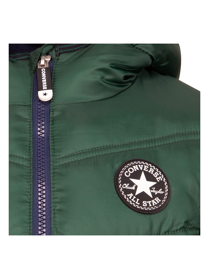 Converse Steppjacke in Grün günstig kaufen