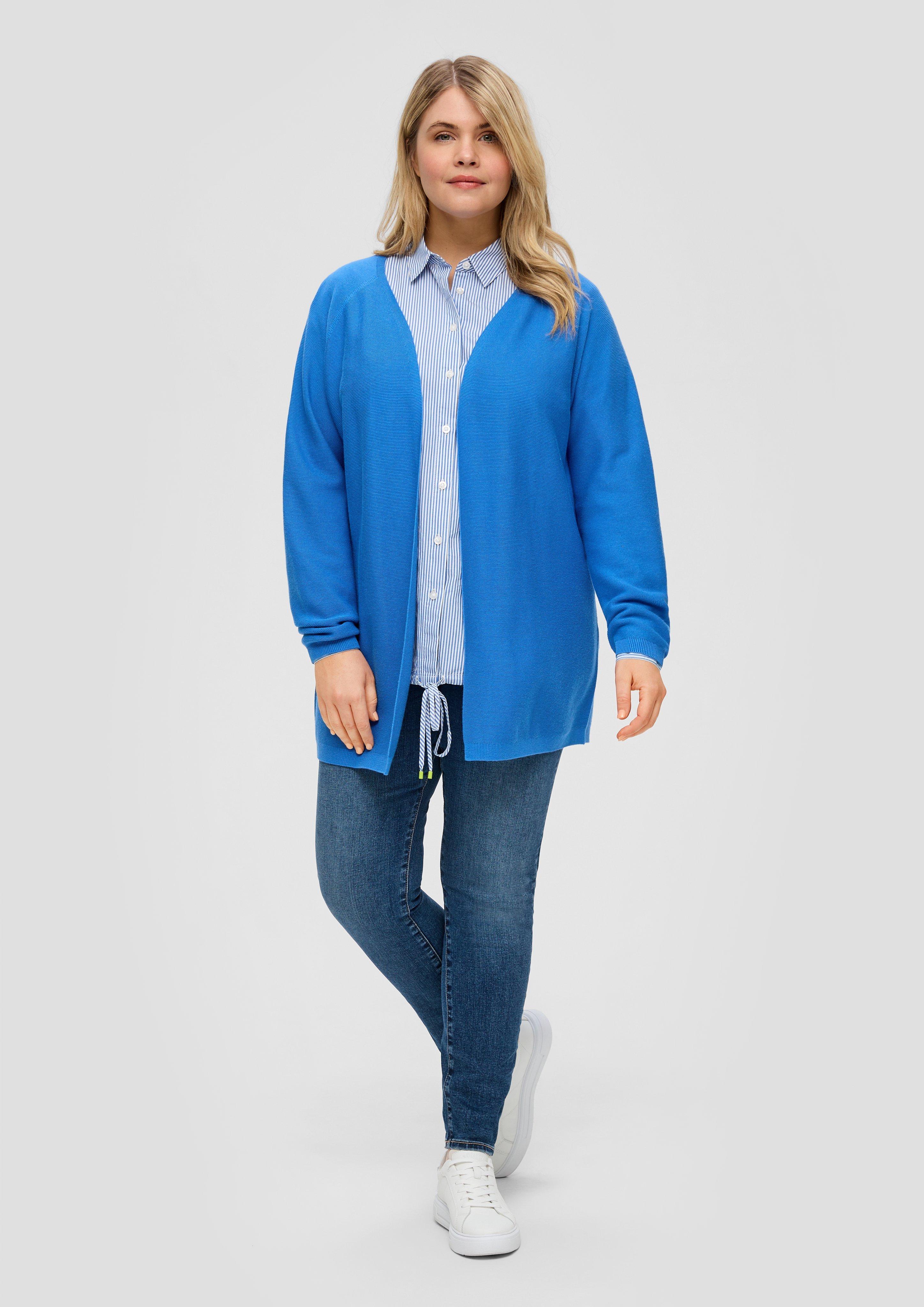 Strickjacke aus Viskosemix  2151571-5531