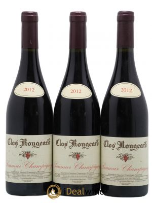 Saumur-Champigny Clos Rougeard  2012 - Lot de 3 Bouteilles