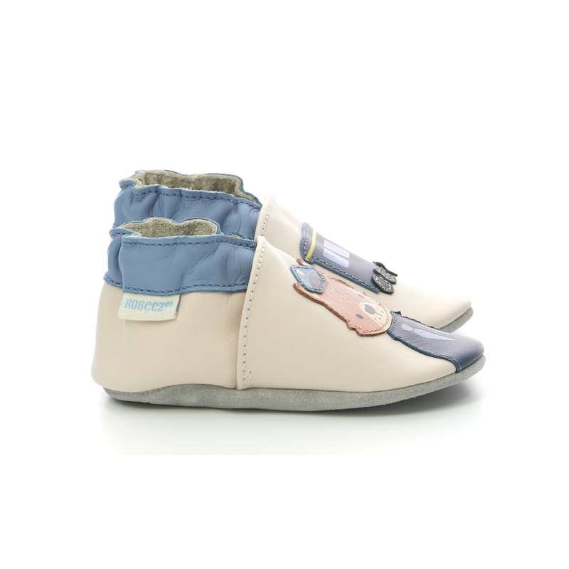 Chaussons cuir Control Station
