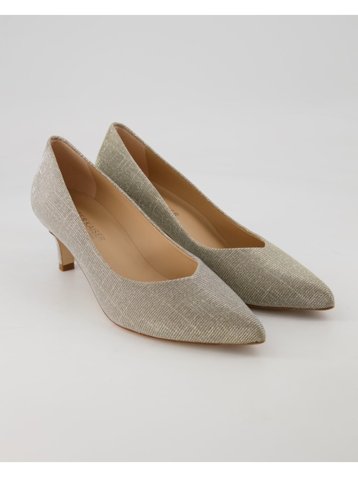 PETER KAISER Klassische Pumps in Gold günstig kaufen