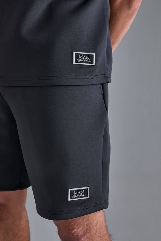 Oversize Scuba T-Shirt & Shorts