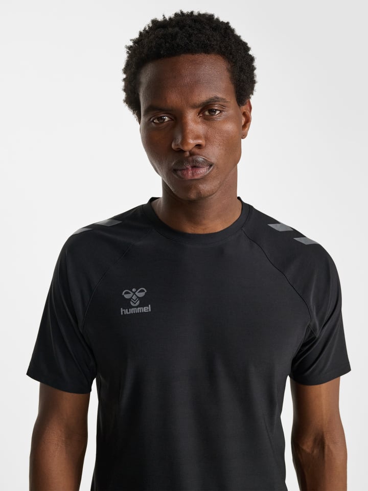 Hummel Hummel T-Shirt Hmlcima Herren in BLACK MELANGE günstig kaufen