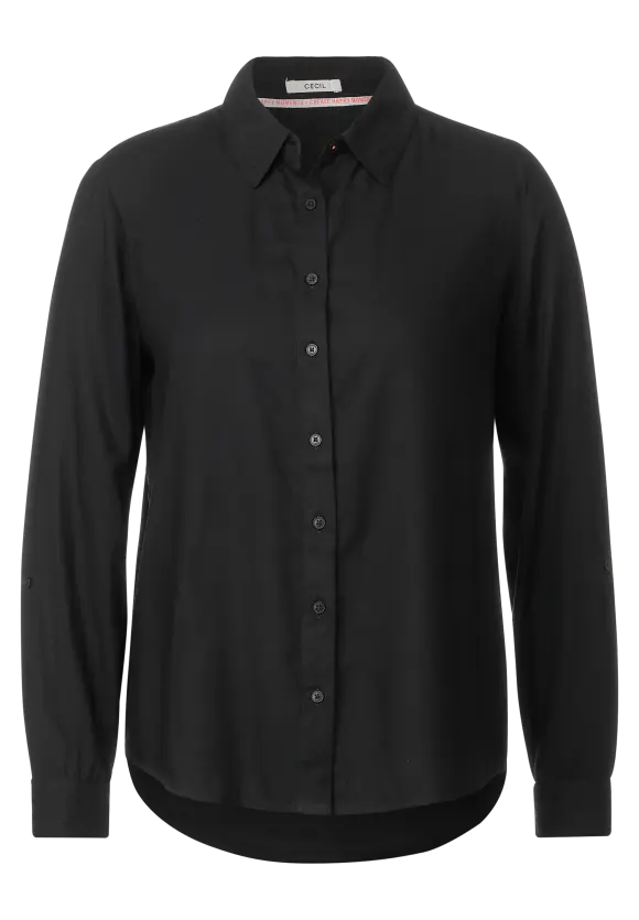 CECIL Bluse in Unifarbe