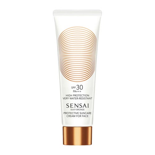 Creme facial protetor Sensai Silky Bronze FPS 30 50 ml