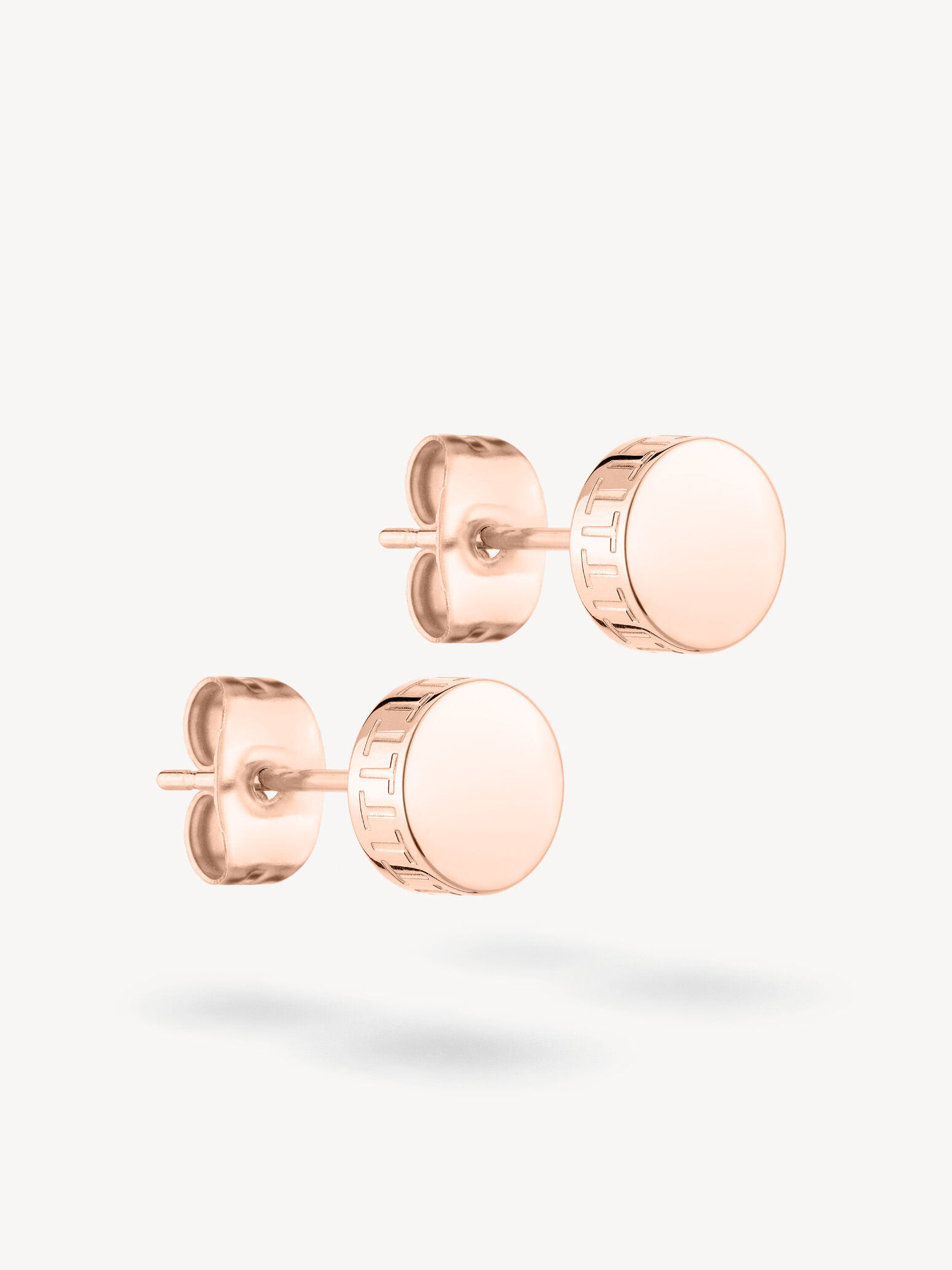 Boucles d'oreille - or rose