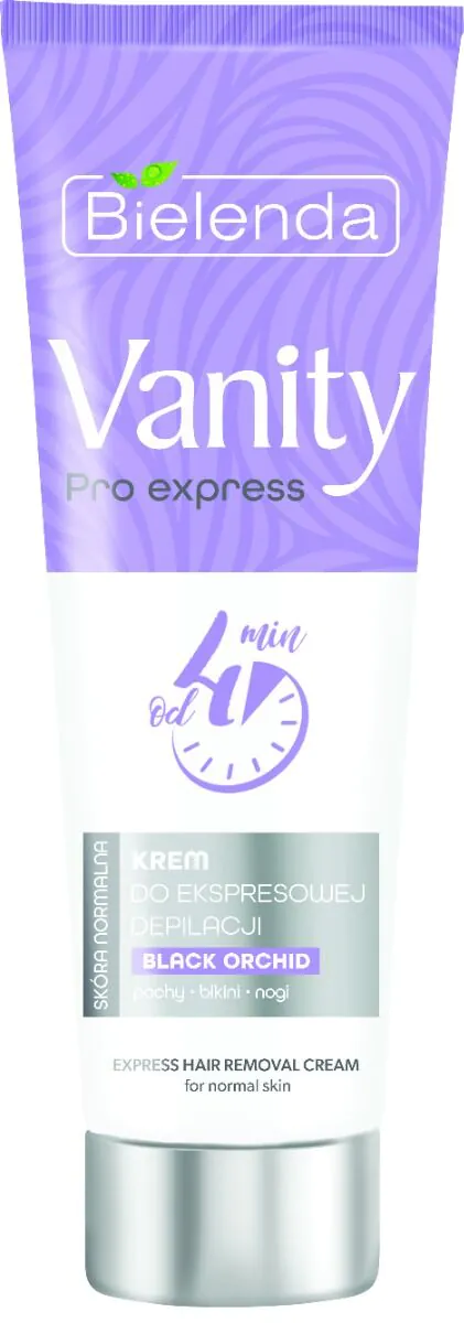 Bielenda Vanity Pro Express Express Αποτριχωτική Κρέμα για Κανονικό Δέρμα Black Orchid