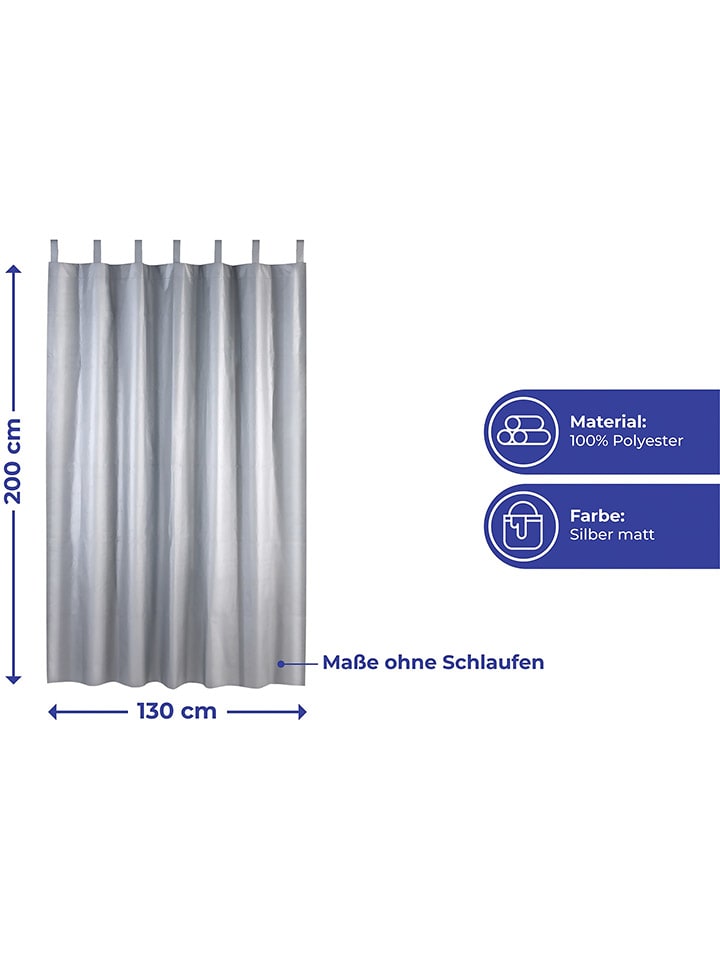 Wenko Thermovorhang in Silber - (L)200 x (B)130 cm günstig kaufen onesize
