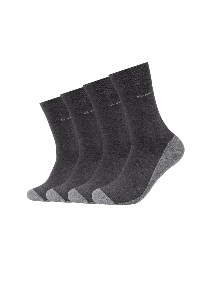 camano Socken 4er Pack ca-soft in anthracite günstig kaufen