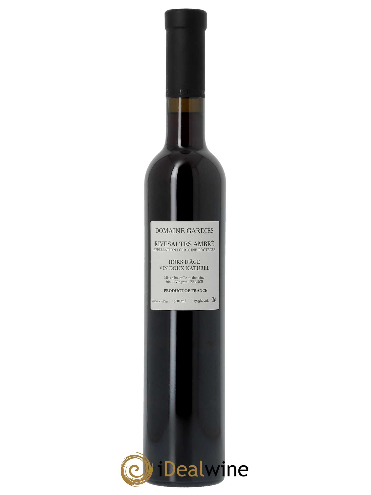 Rivesaltes Gardiés (Domaine)  1998 - Lot de 1 Bouteille