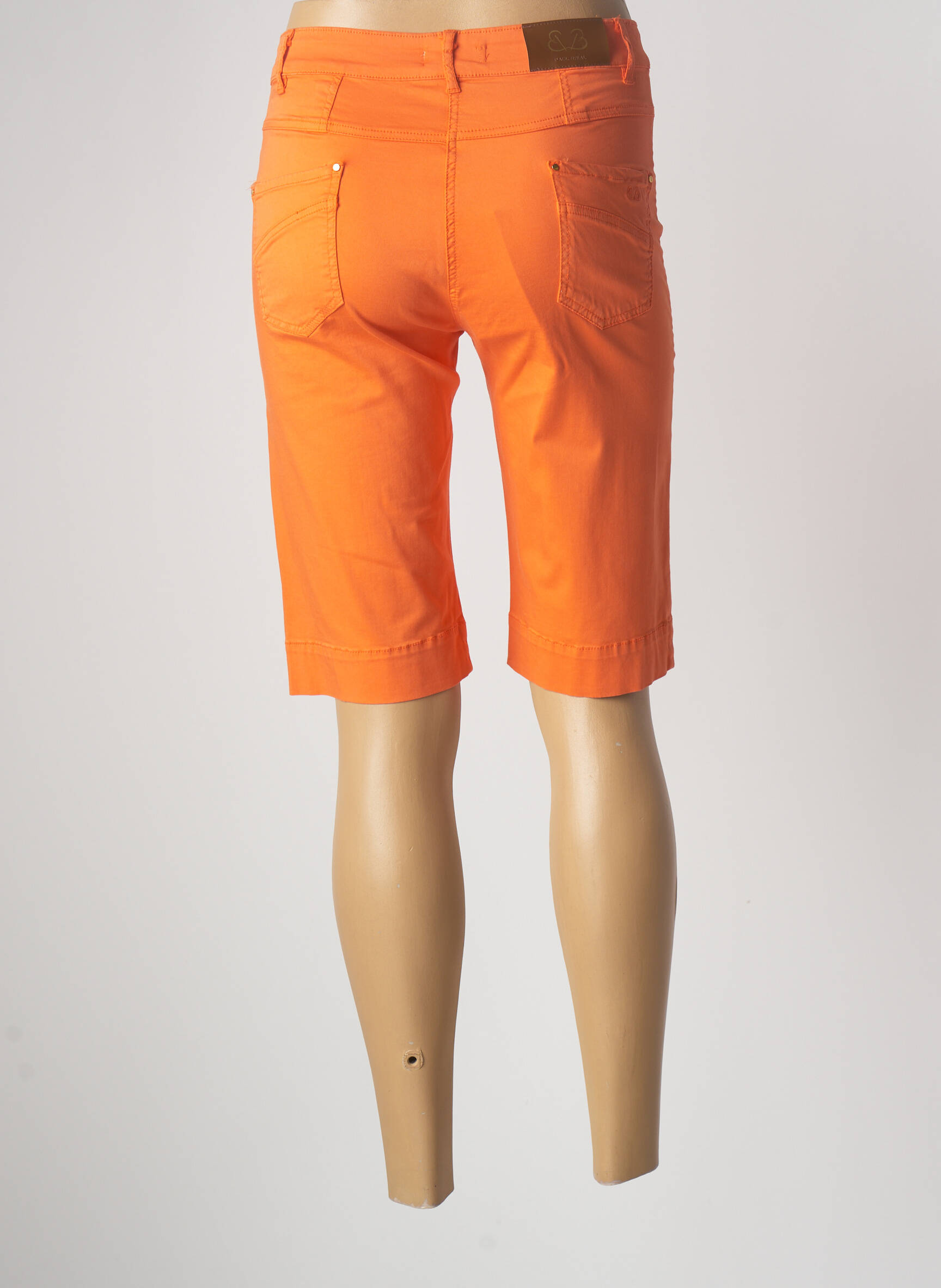 Paul Brial Bermudas Femme couleur orange