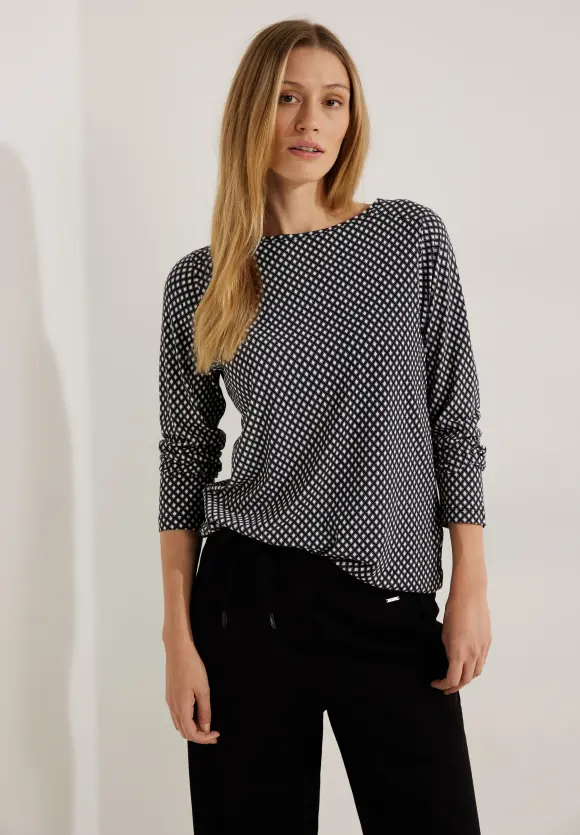 CECIL Langarmshirt mit Print