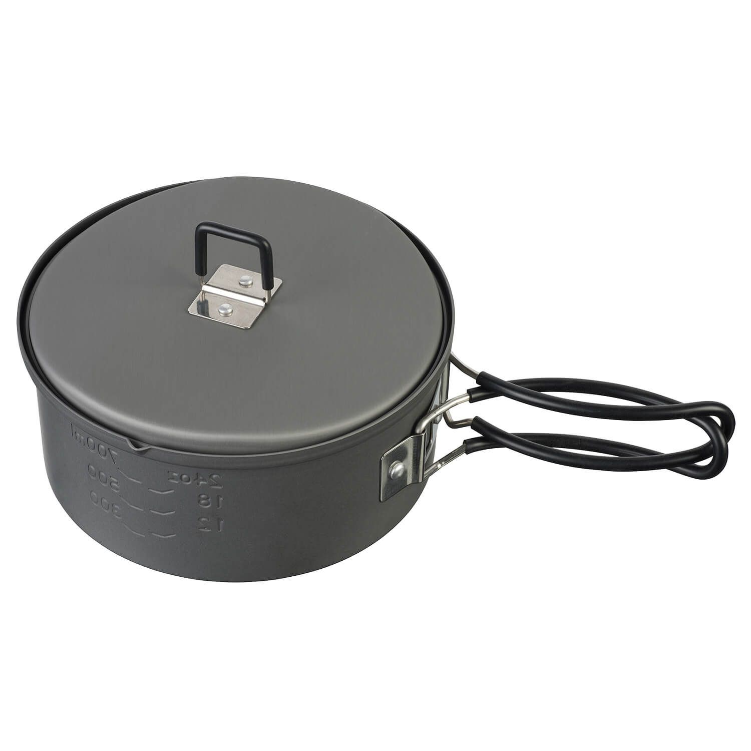 Trockenbrennstoff Kochset 1000 ml Aluminium