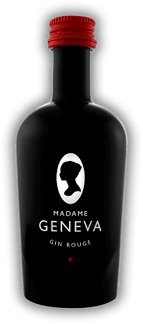 Madame Geneva Gin Rouge 0,05 Liter Madame Geneva Gin Rouge 0,05 Liter Ein Gin mit einer ungewöhnlichen Rezeptur - komplex und distinguiert. 0,05	 Liter - Vol 41,9%