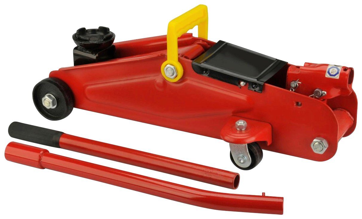 Cartrend Rangierwagenheber, max. Hubhöhe: 34,2 cm, Set, 3-tlg., hydraulisch 2t
