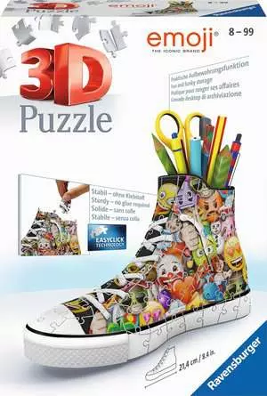 3D Puzzle Sneaker Emoji