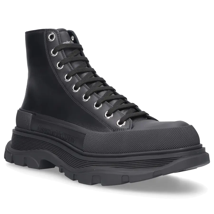 Alexander McQueen - Stiefel WHZ62 Kalbsleder - schwarz