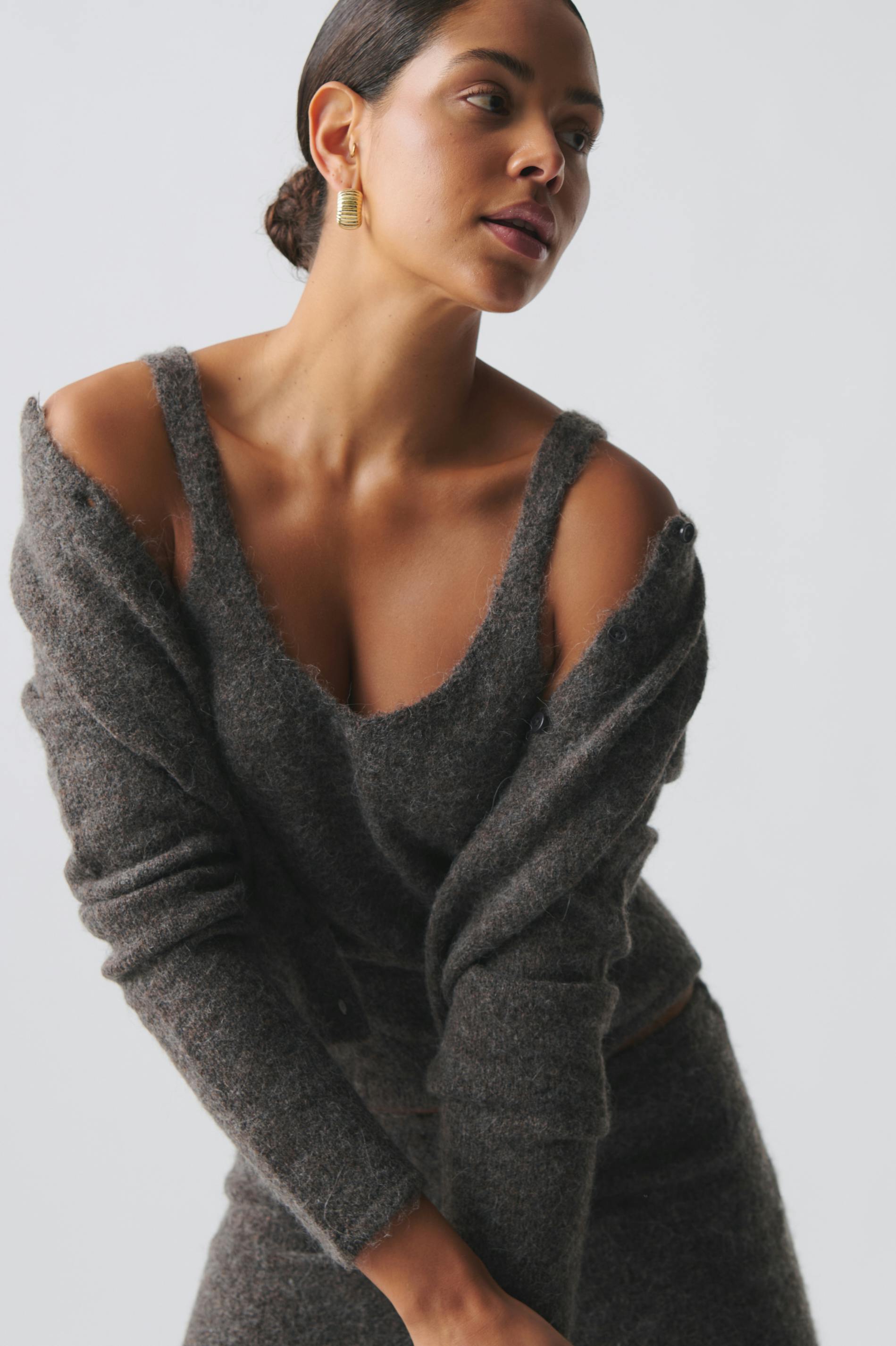 Knitted singlet