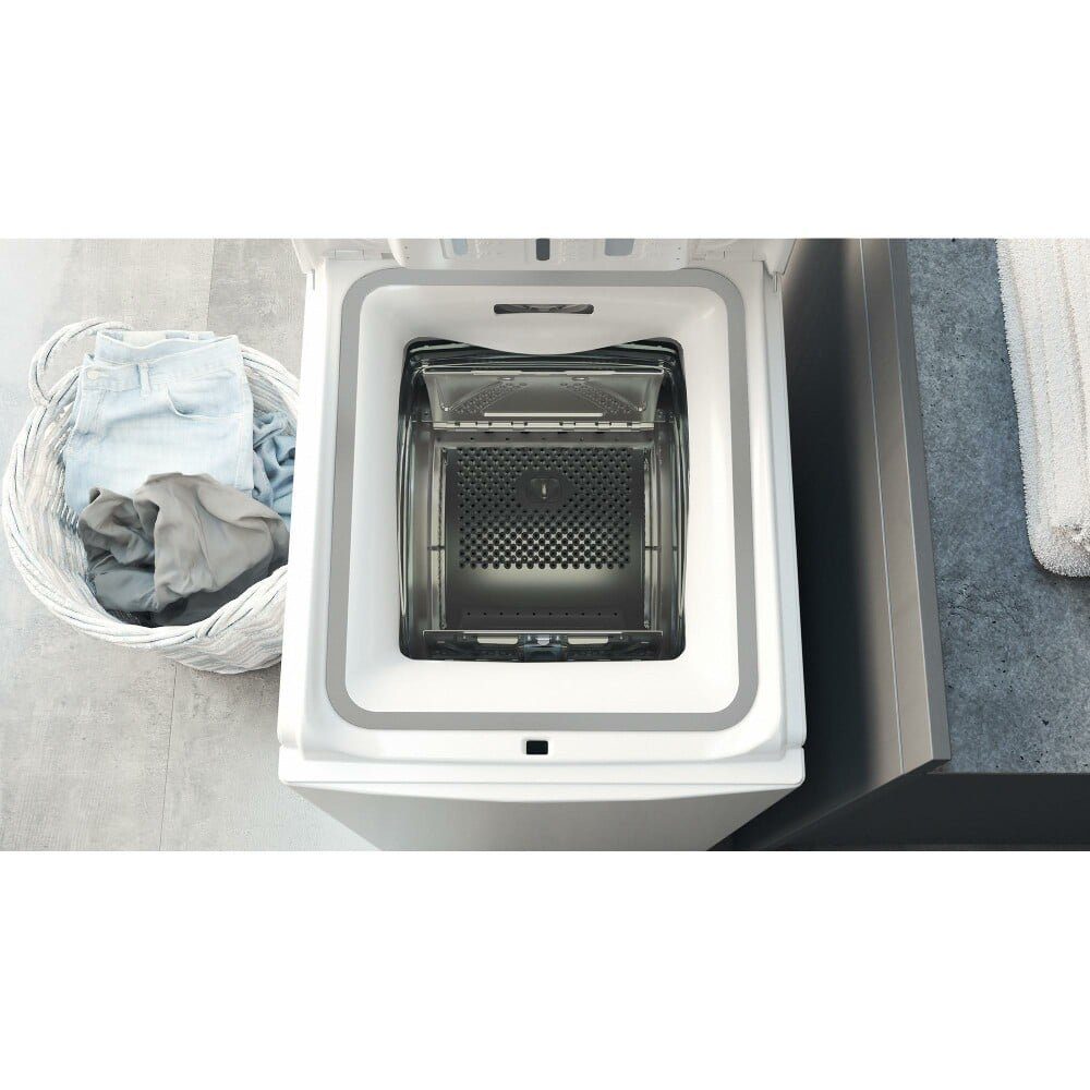 BAUKNECHT Waschmaschine Toplader Toplader freistehend 6 kg 1200 U/Min EEK: B WAT 612 EXB5
