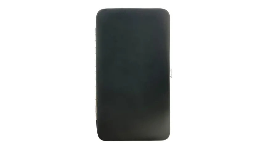 Rahmenmaniküre Etui, 13-teilig, Schwarz Schwarz