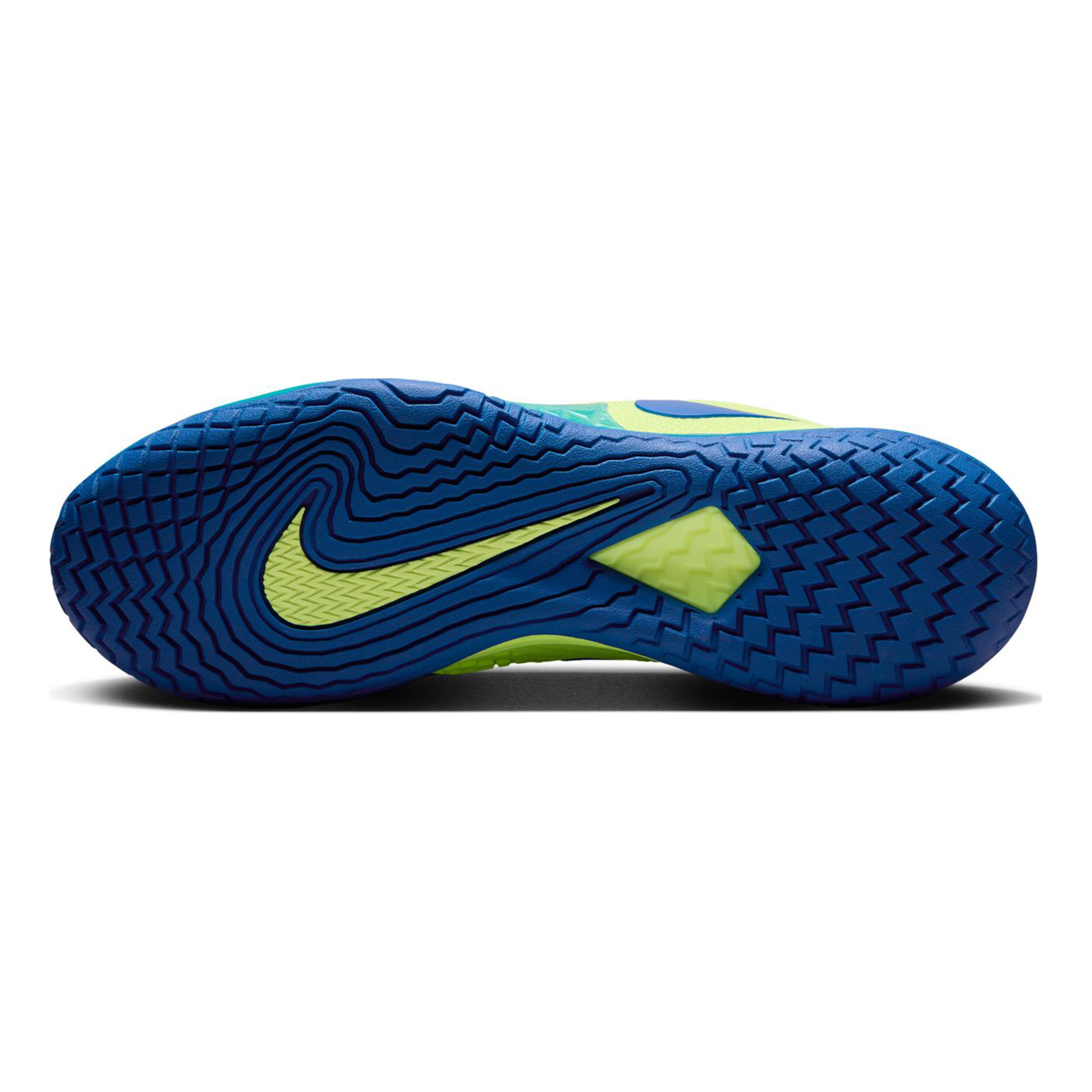 Zoom Vapor Cage 4 Rafa Allcourtschuh Herren - Limette, Blau