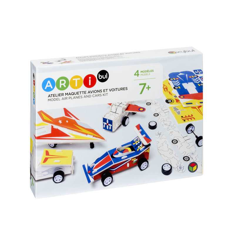 Atelier maquette avions et voitures Oxybul