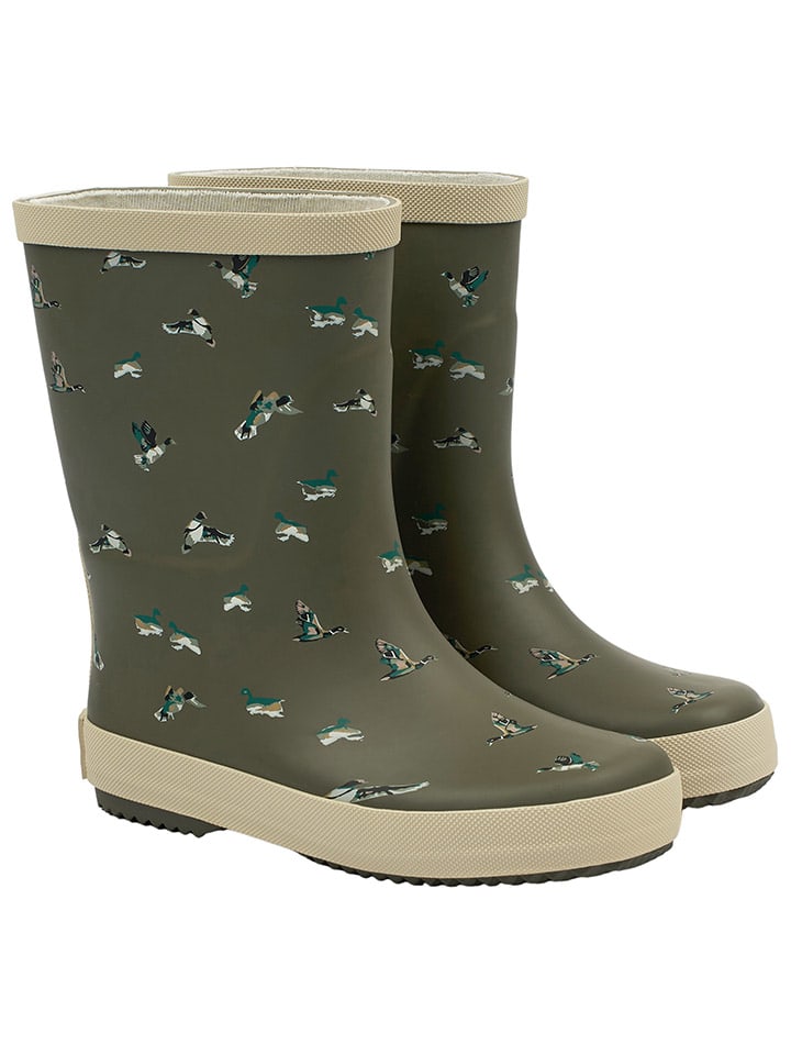 POM POM Gummistiefel in Khaki günstig kaufen