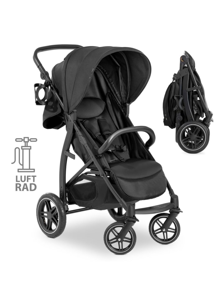 Hauck Buggy Rapid 4D AIR (bis 25 kg) - mit Luftreifen, in schwarz günstig kaufen onesize