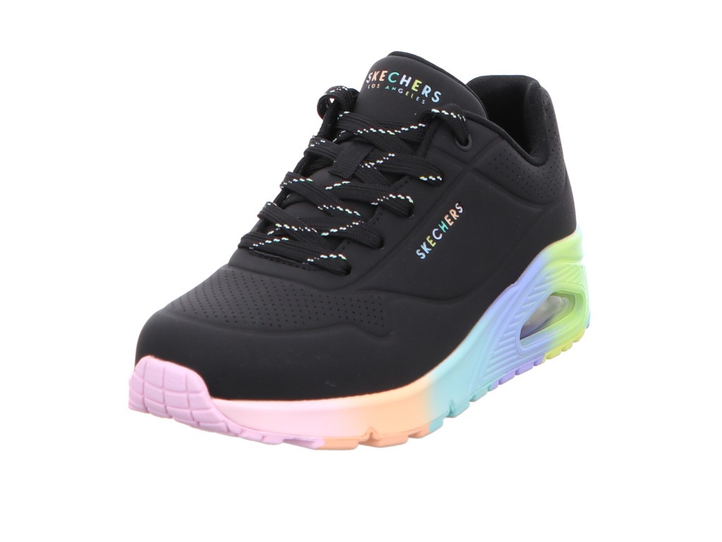 SKECHERS Freizeit Schnürer schwarz