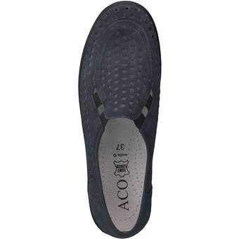 Aco Buzios Slipper in blau