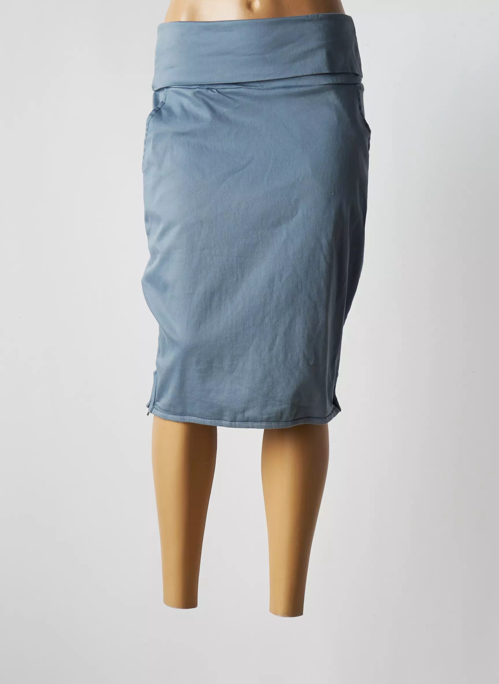 Masai Jupes Mi Longues Femme couleur bleu