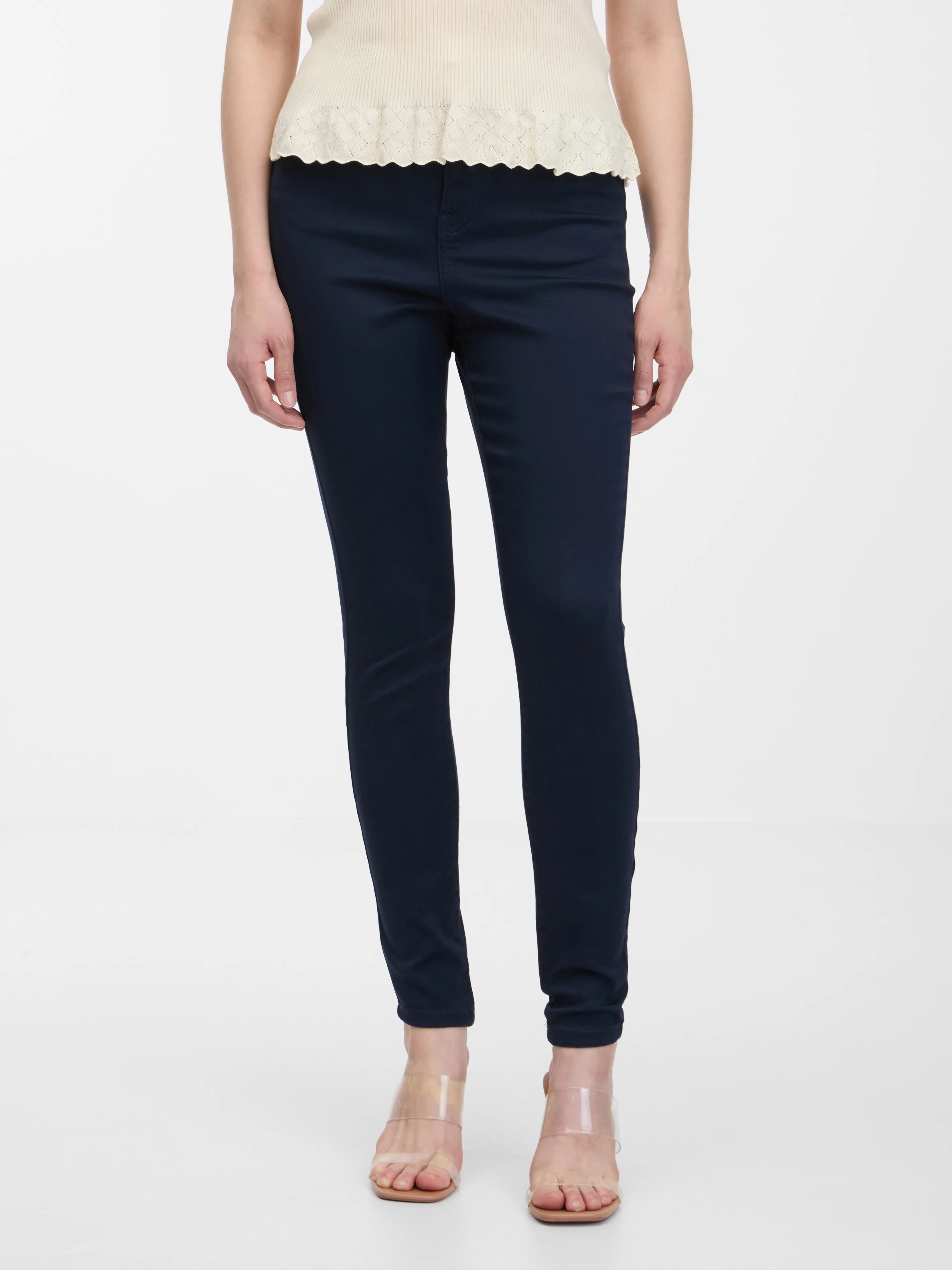 Dunkelblaue Hose Skinny Fit ORSAY