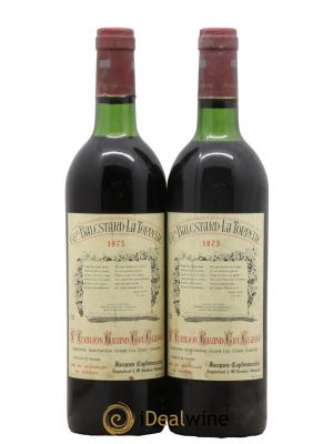 Château Balestard la Tonnelle Grand Cru Classé  1975 - Lot de 2 Bouteilles