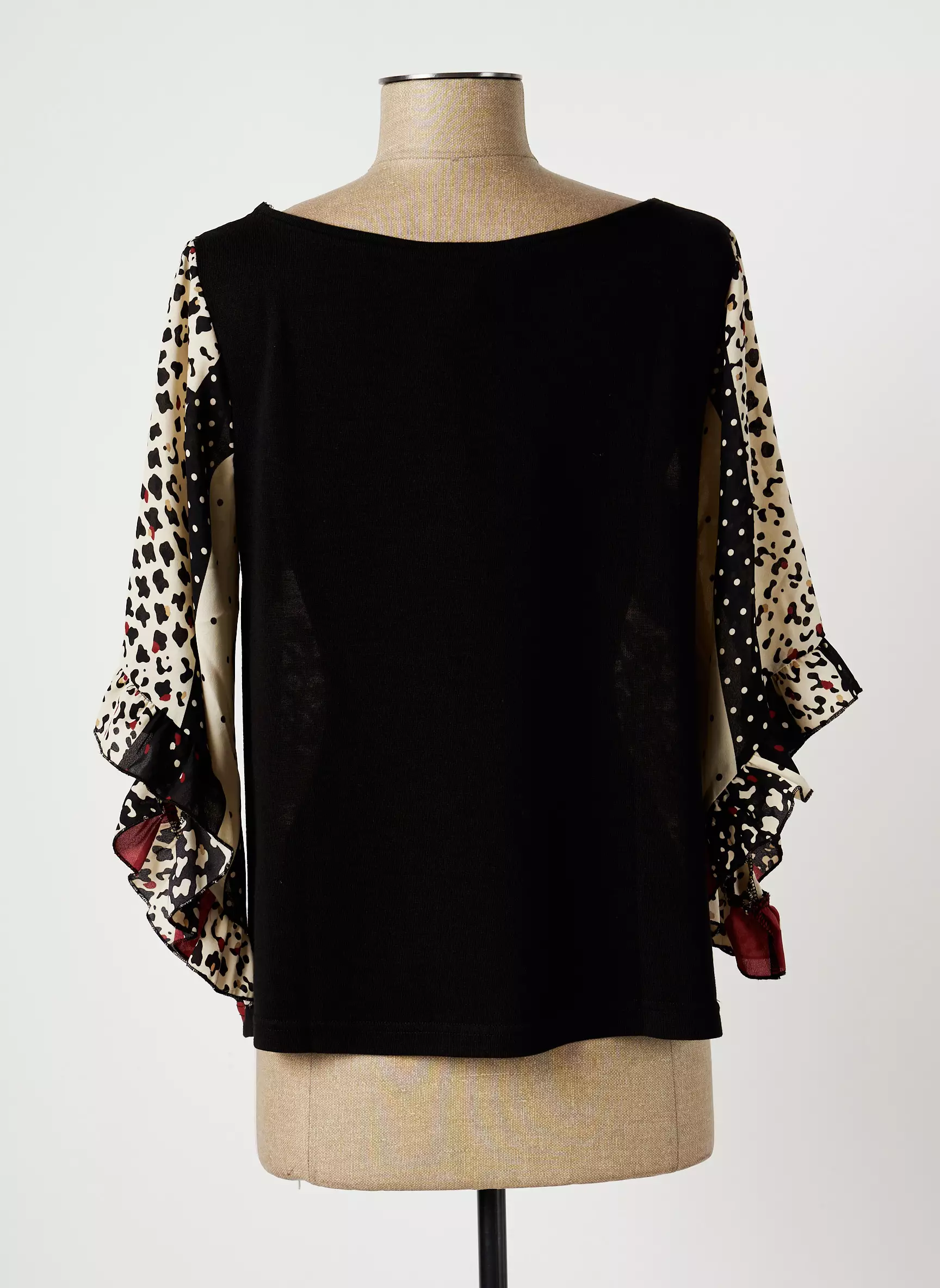 Quatre Vingt Jours Tops Femme couleur beige