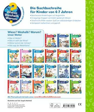 Ravensburger Wieso? Weshalb? Warum?, Band 10: Unser Wetter