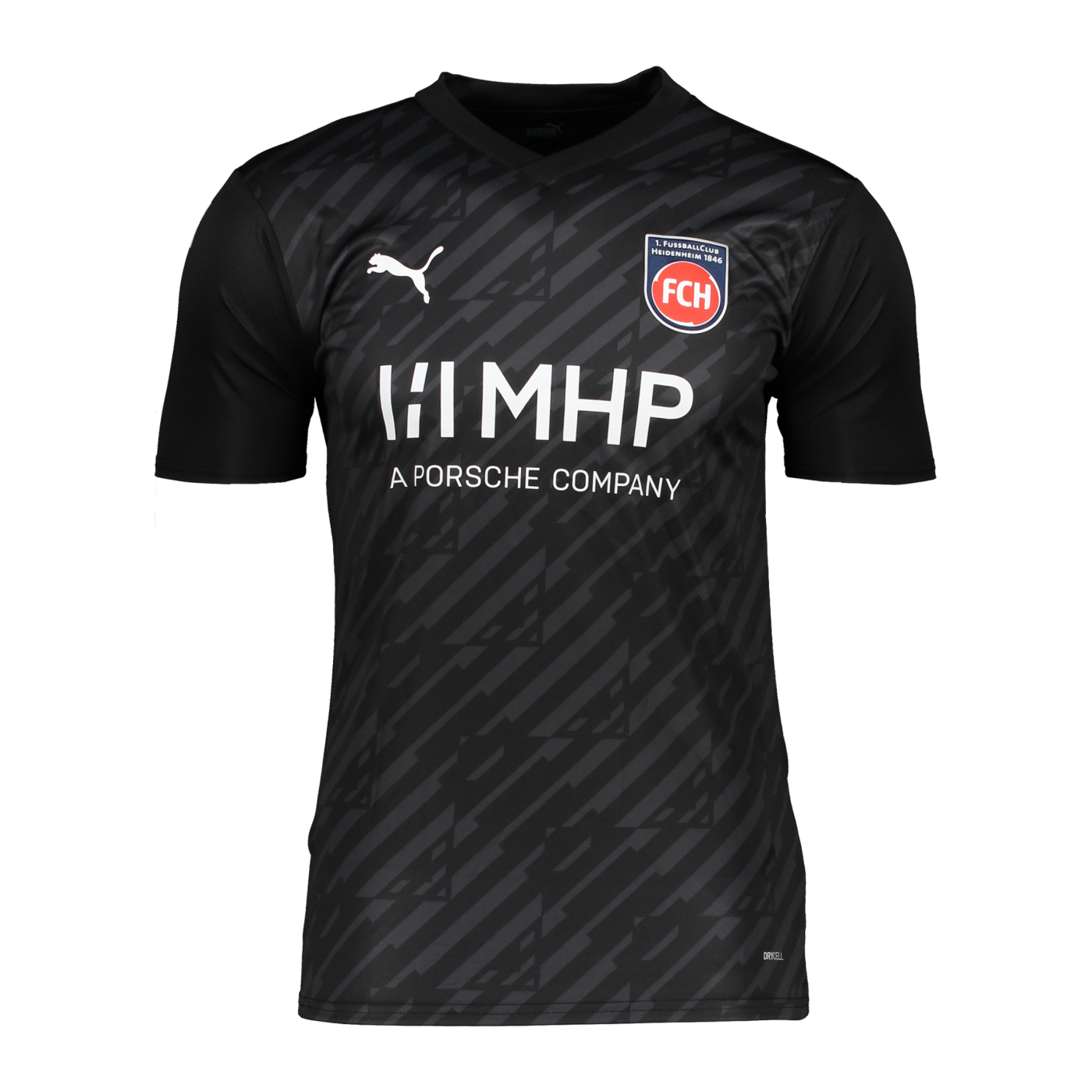PUMA 1. FC Heidenheim TW-Trikot 2023/2024 Kids Schwarz F03